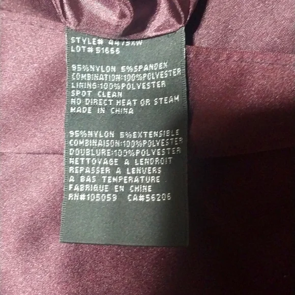 SXCAPE SQUENCE EVENING GROWN size16W - Picture 11 of 14